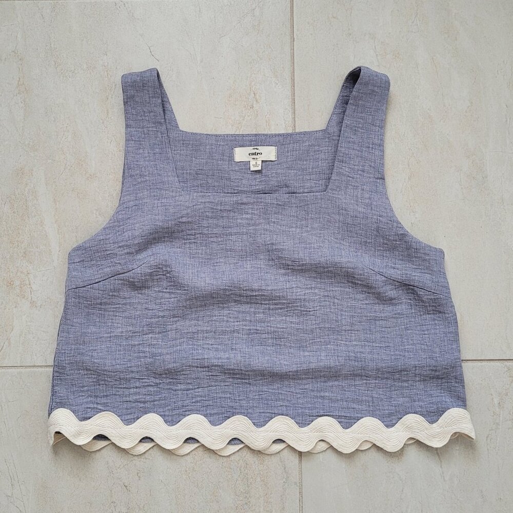 Entro Ric Rac Tank Top and Short set - Picture 2 of 5